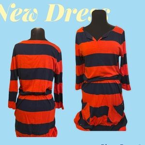Old navy striped polo dress